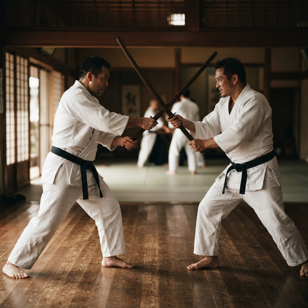 Bokken: el sable de madera y su rol en el aikido